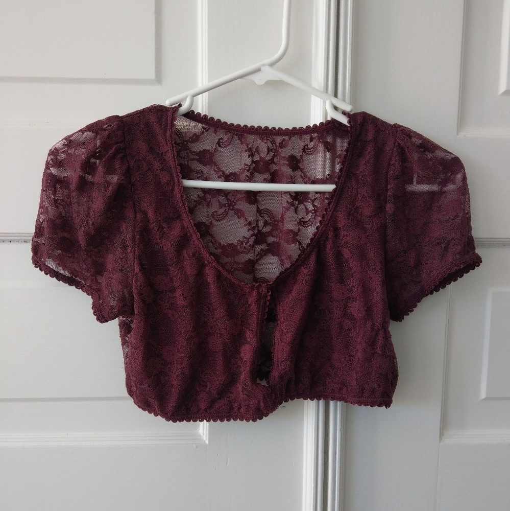 Urban Outfitters lace crop top/bralette